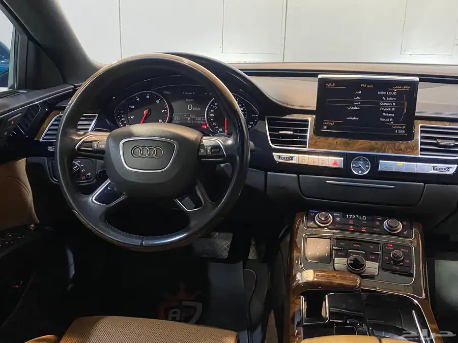 اودي A8 L 2016 V6 بحالة نظيفة 9