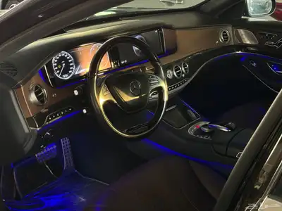 مرسيدس 2015 S500 عداد 75 الف فقط 6ازرار جفالي بحالة الوكاله 7