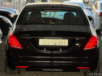 مرسيدس 2015 S500 عداد 75 الف فقط 6ازرار جفالي بحالة الوكاله 4