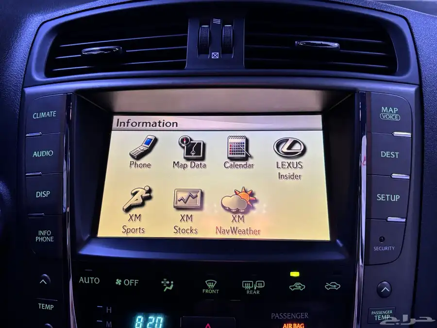 لكزس IS 2011 سبورت (V6)مواصفات F 34