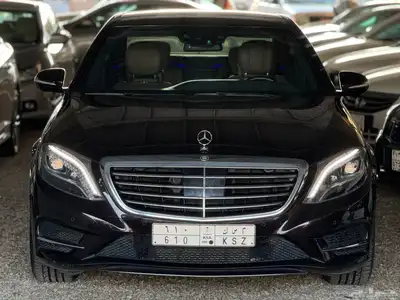 مرسيدس 2015 S500 عداد 75 الف فقط 6ازرار جفالي بحالة الوكاله 1