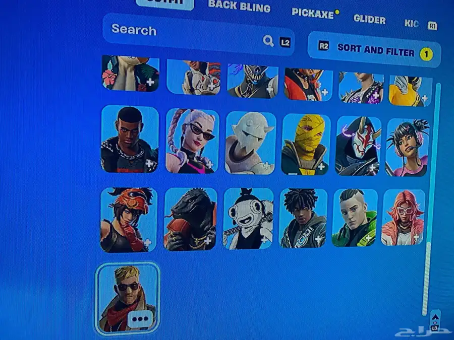 حساب فورت نايت للبيع 4