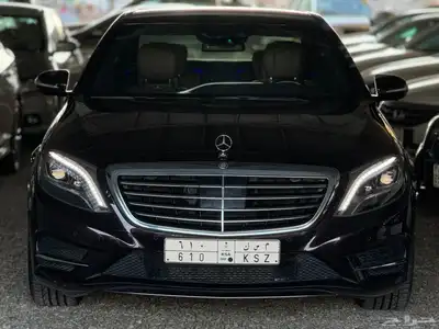 مرسيدس 2015 S500 عداد 75 الف فقط 6ازرار جفالي بحالة الوكاله 0