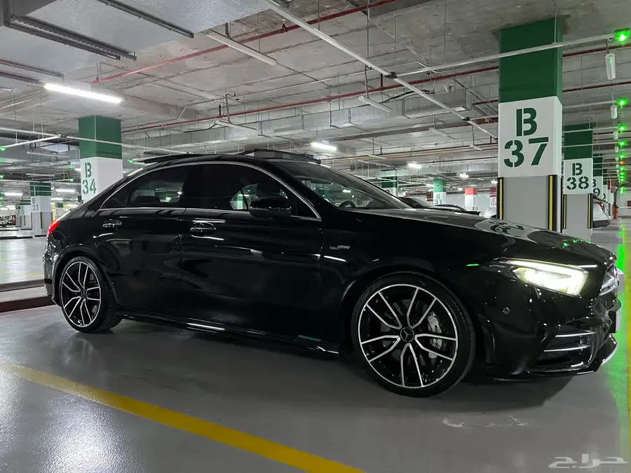 2021 مرسيدس A35 AMG الفئه الرياضية استخدام قليل 7