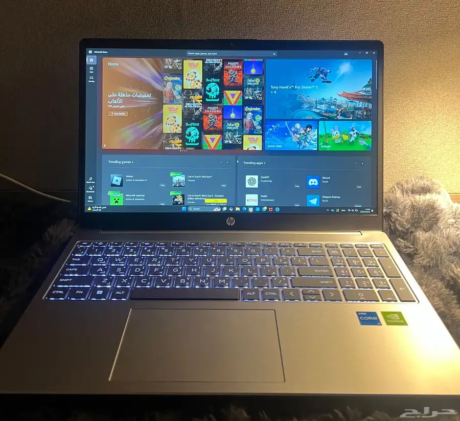 لابتوب Hp core i5- ماوس بلوتوث   شنطة أصلية- بسعر 1700 فقط 0