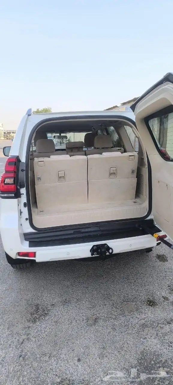 للبيع برادو موديل 2021 سته 6 سعودي نص فل 4