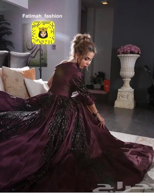 فستان مناسبات مقاس XL من مصممة 1