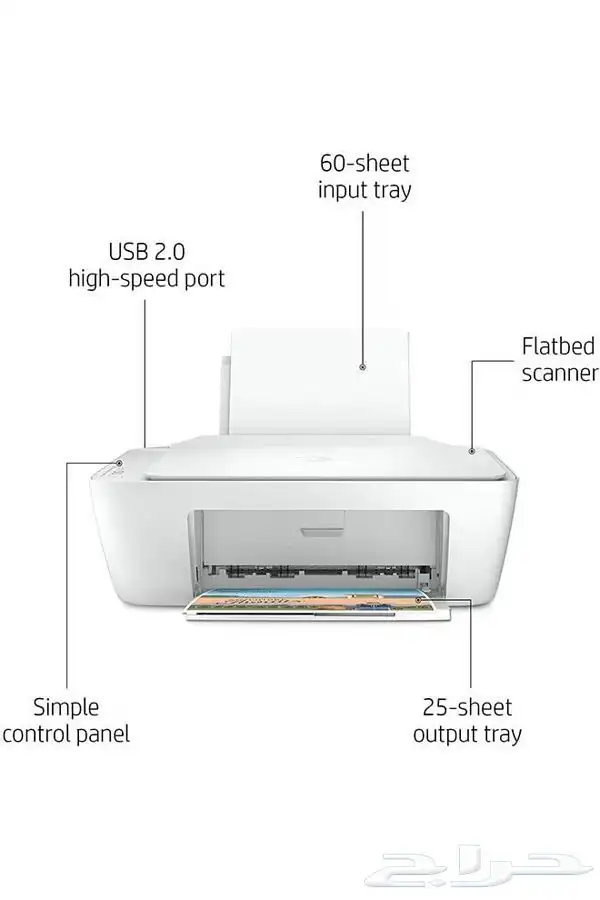 HP أتش بي دسك جيت 2320  طابعة الكل في واحد 3