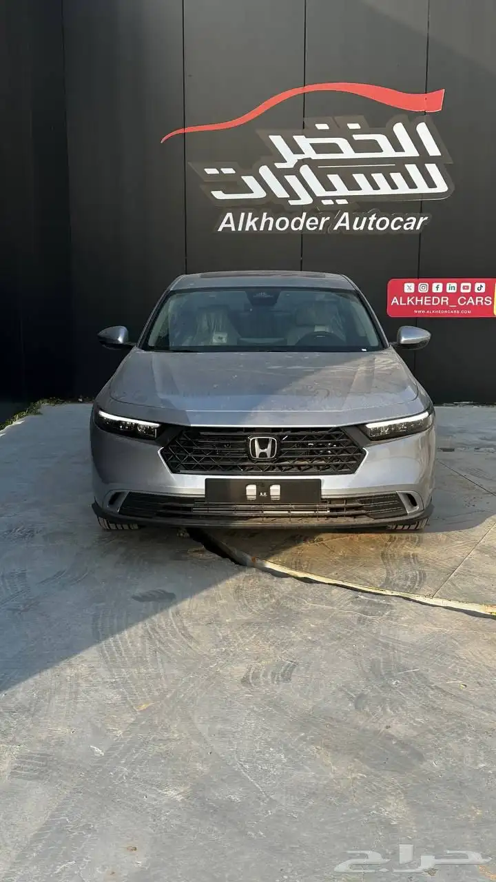 هوندا اكورد Ex نص فل 2025 لدى شركة عبدالمجيد الخضر 1
