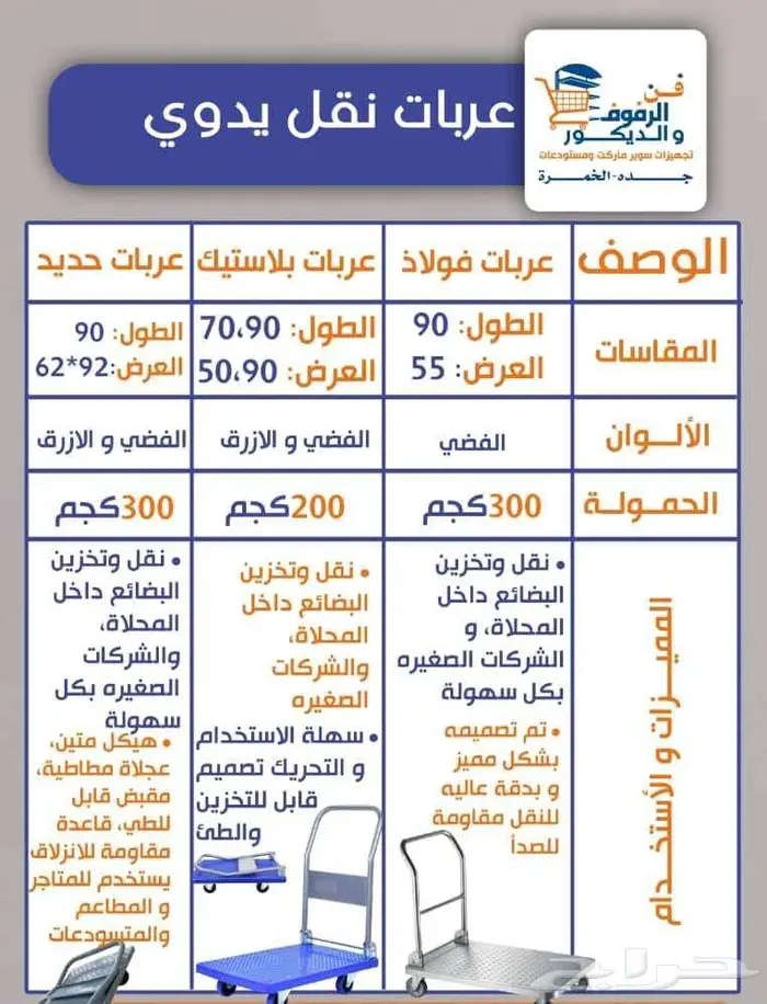 عربية تحميل بضائع Cargo Loading Trolley 1