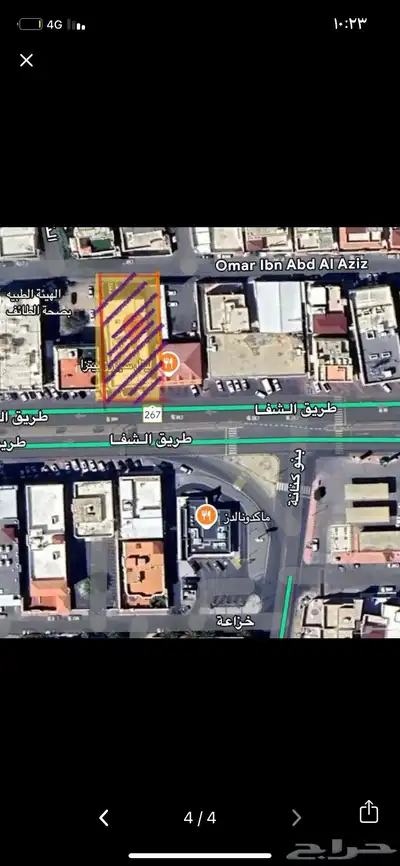 عماره تجاريه للبيع على طريق الشفا دخلها في السنه 400 الف 0