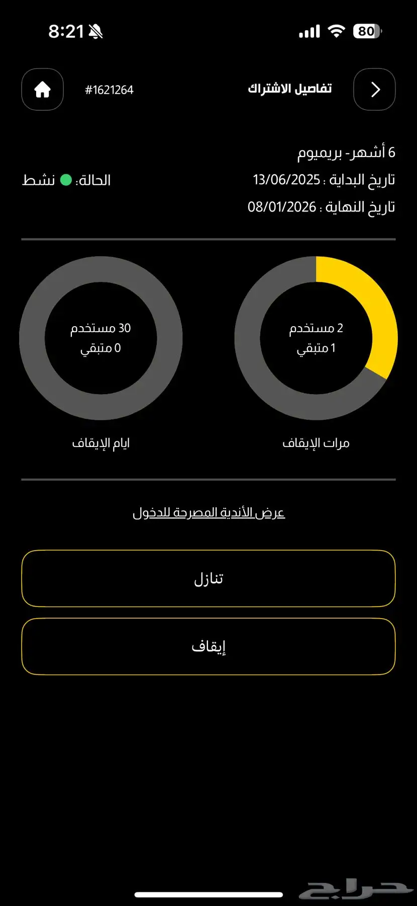 اشتراك بودي ماستر بريميوم index