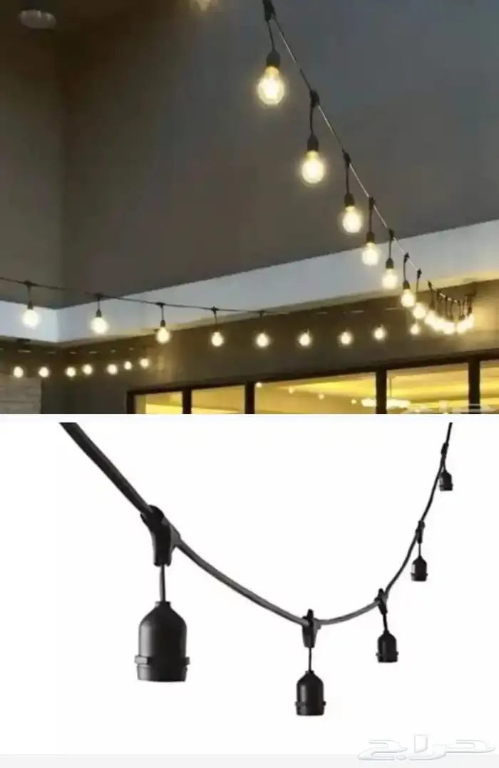 عقد لمبات للبيع وقاطع ثري 2