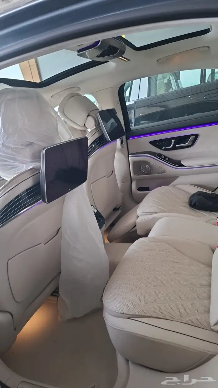 مرسيدس 2025 s580 اصفار بطاقة جمركية .. 6