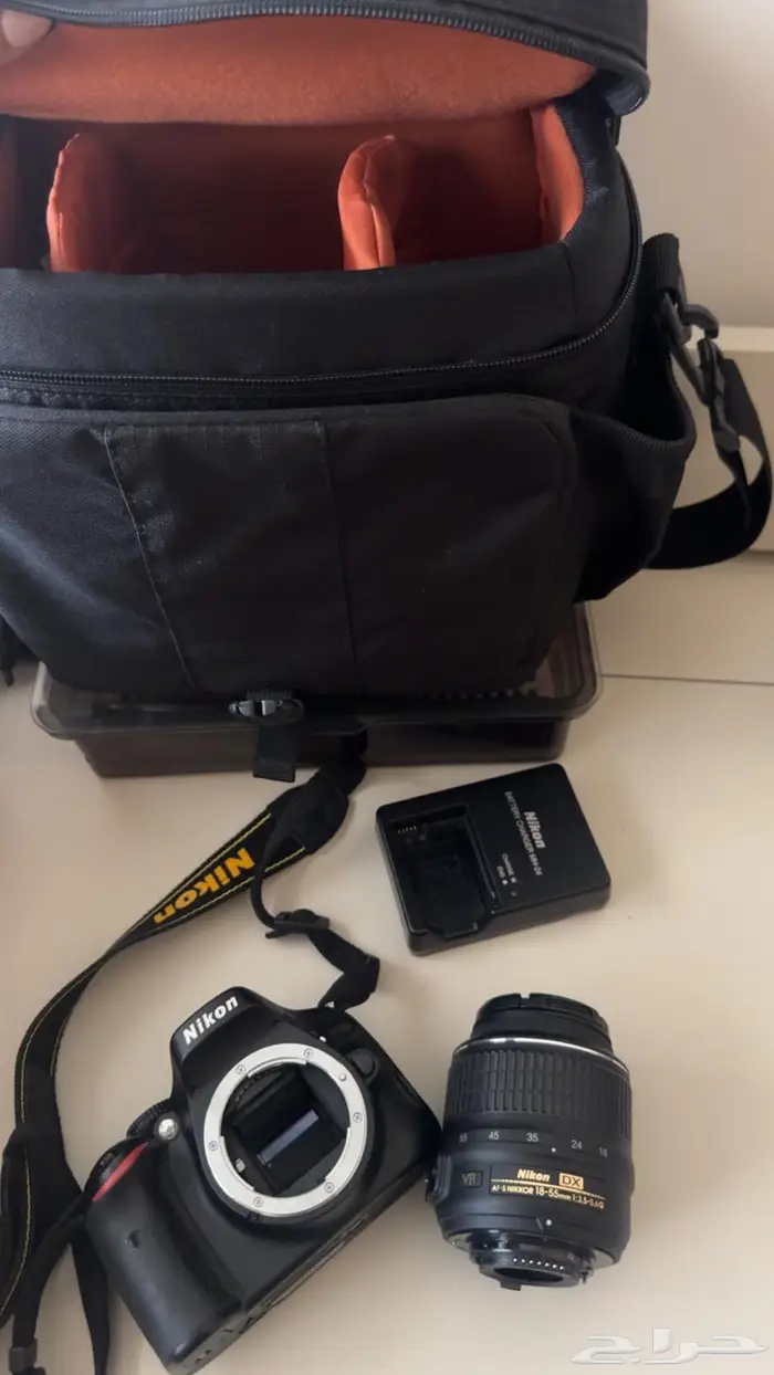 كاميرا D5100 Nikon سعر مميز لهواة التصوير عدسة   ملحقات 0