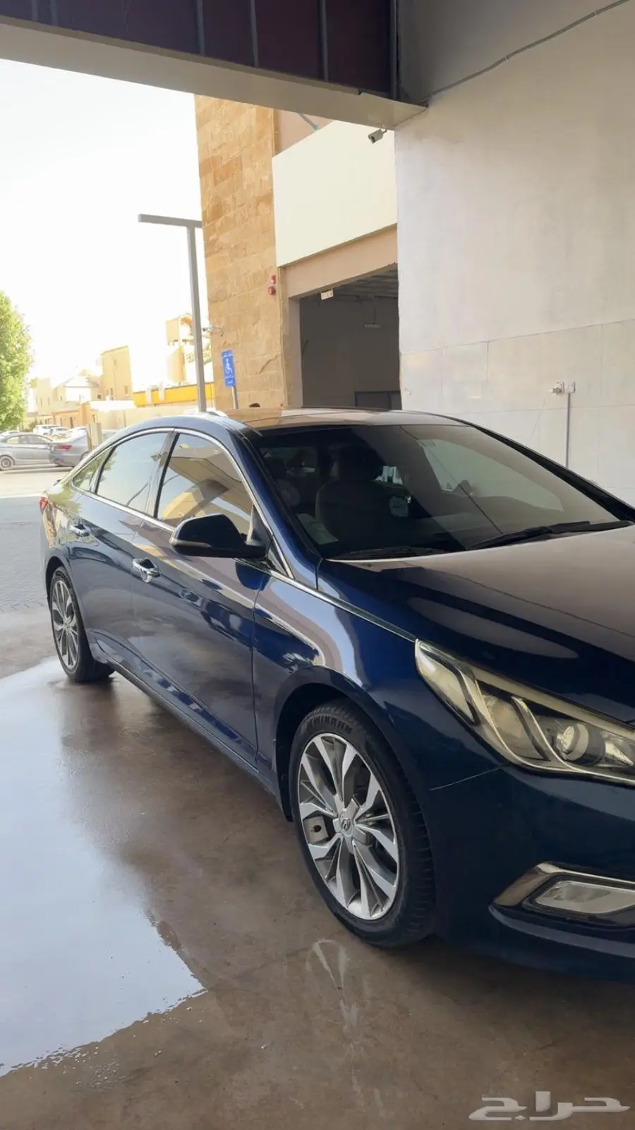 هيونداي سوناتا 2016 ازرق ماشيه 255 4