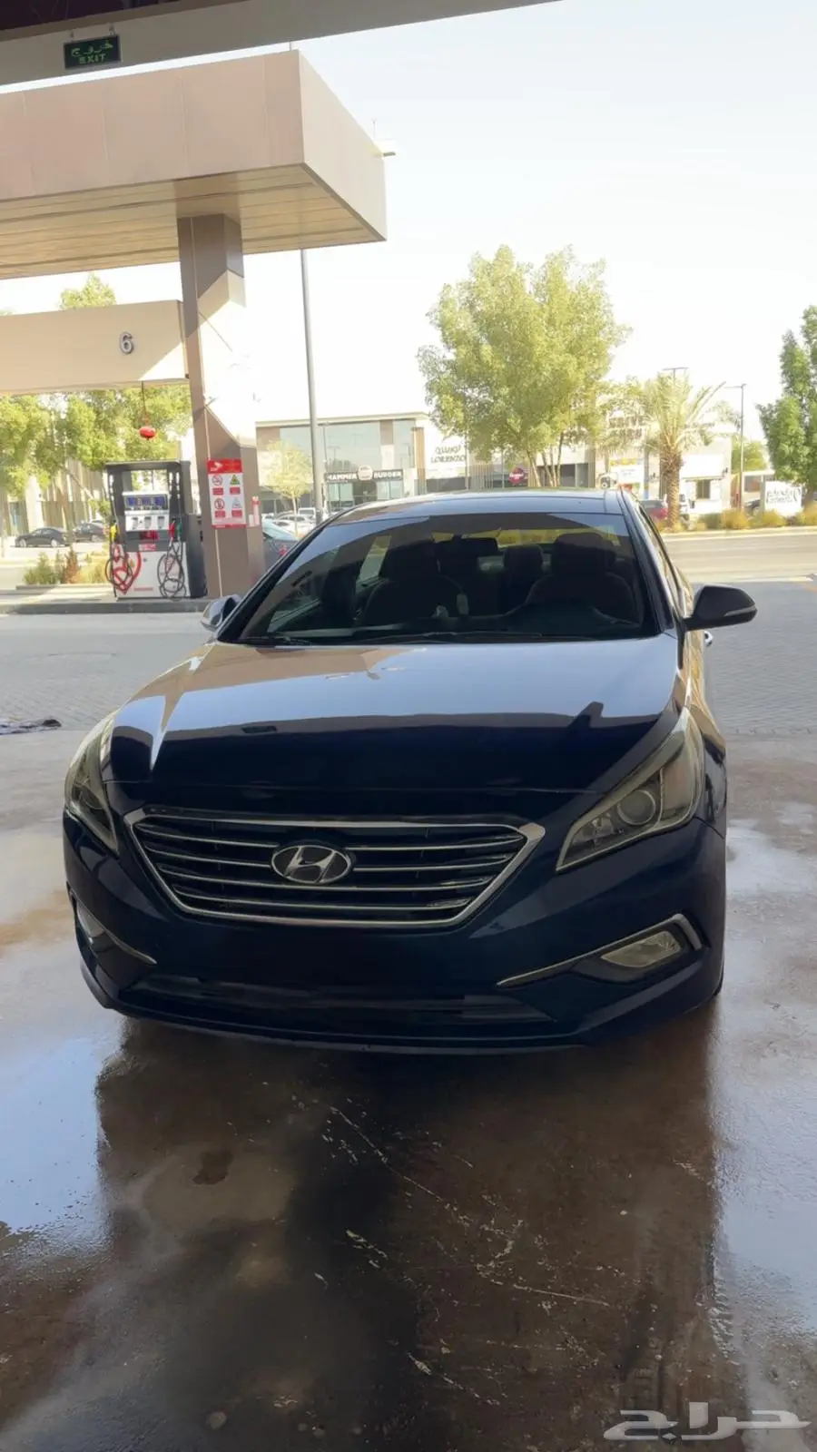 هيونداي سوناتا 2016 ازرق ماشيه 255 2