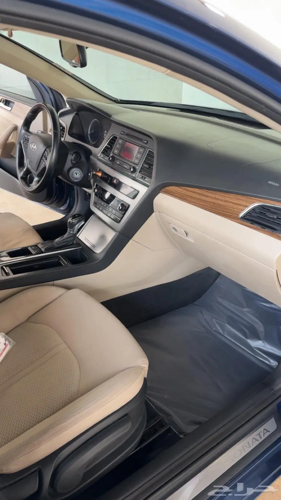 هيونداي سوناتا 2016 ازرق ماشيه 255 10