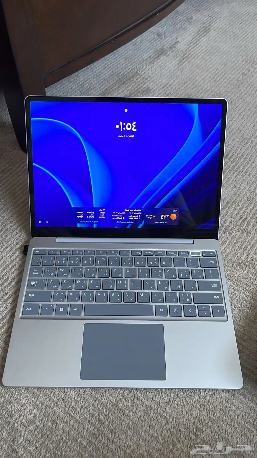 لابتوب ميكروسوفت Surface Go 3 i5   8GB   256GB شبه جديد 0