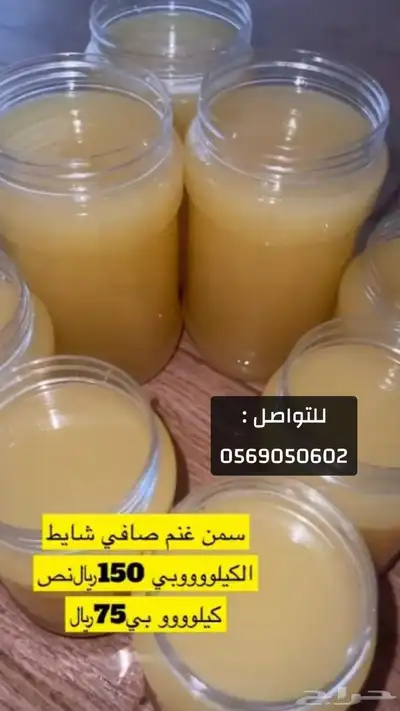 خاثر قشطه زبده لبنه سمن لبن مقدوس نوعين مفرزنات كل شي موجود 8