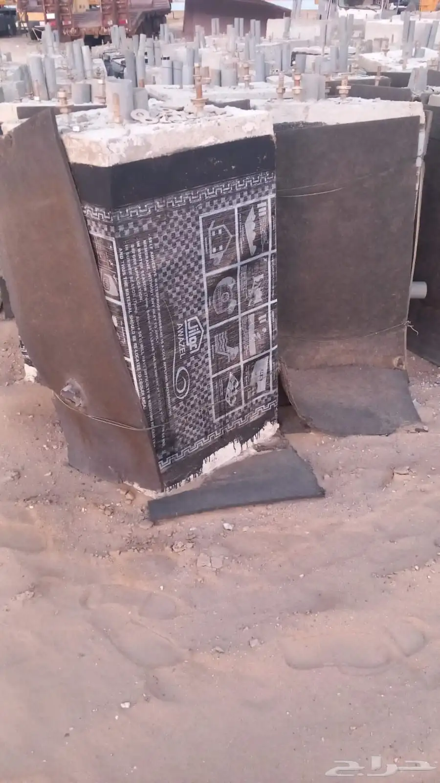 قواعد اعمدة اناره 2