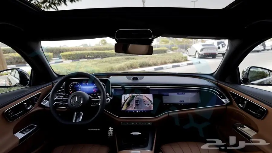 مرسيدس بنز e200 AMG kit خليجي اصفار مع ضمان الوكيل 9
