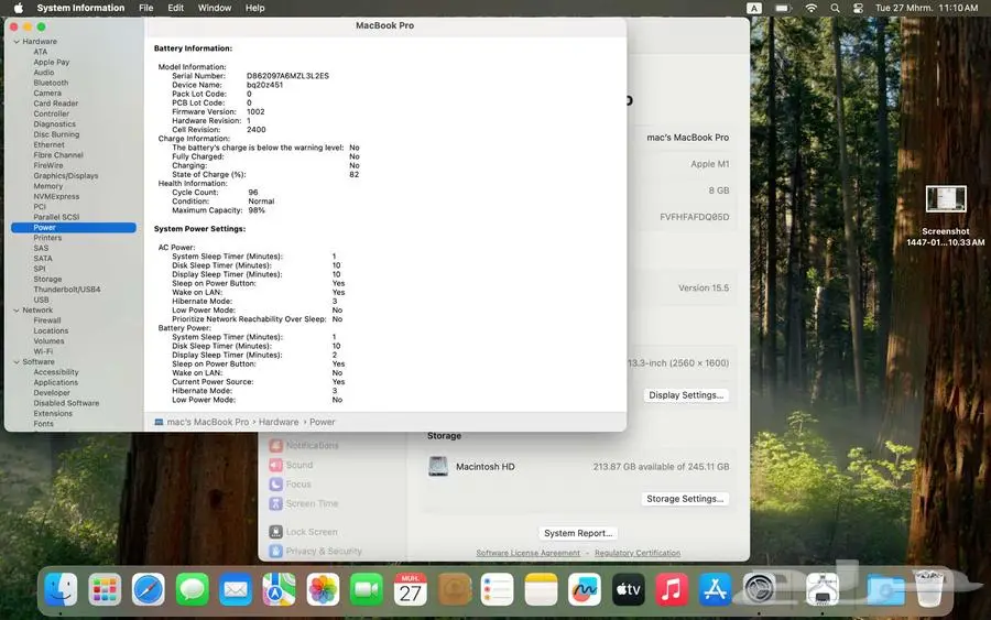 MacBook Pro M1 13 index