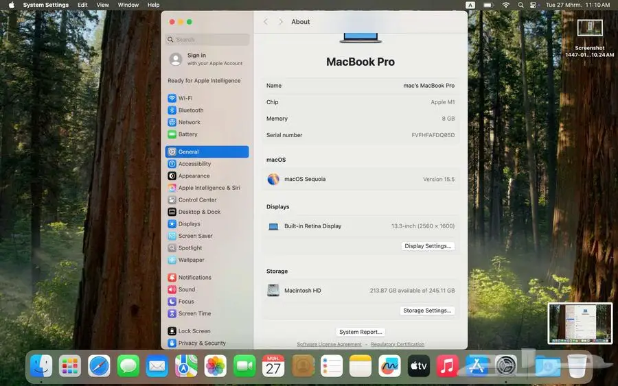 MacBook Pro M1 13 index