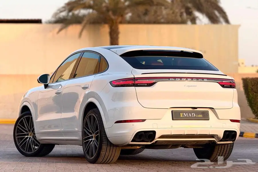بورش كايين V6 2020 ابيض سعودي تحت الضمان 3