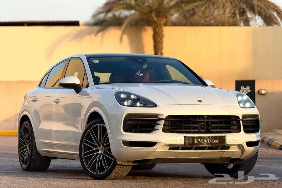 بورش كايين V6 2020 ابيض سعودي تحت الضمان 0