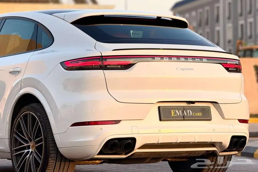 بورش كايين V6 2020 ابيض سعودي تحت الضمان 4