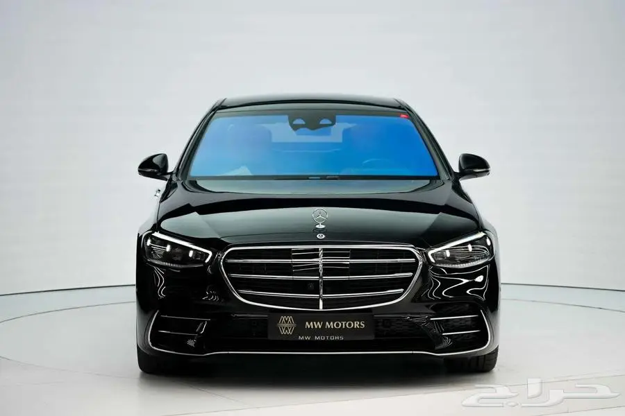 مرسيدس S 500 موديل 2025 أصفار خليجي أسود جملي 1