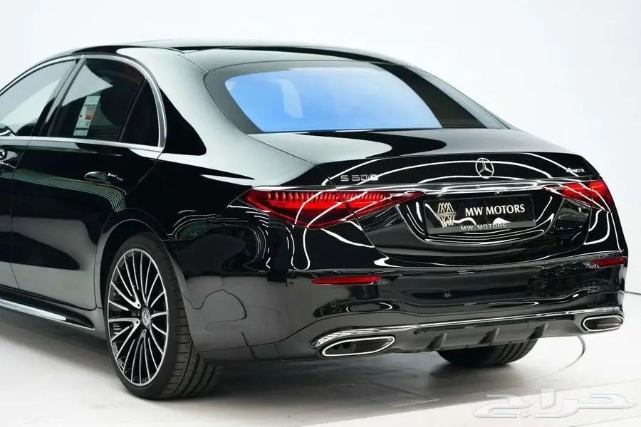 مرسيدس S 500 موديل 2025 أصفار خليجي أسود جملي 5