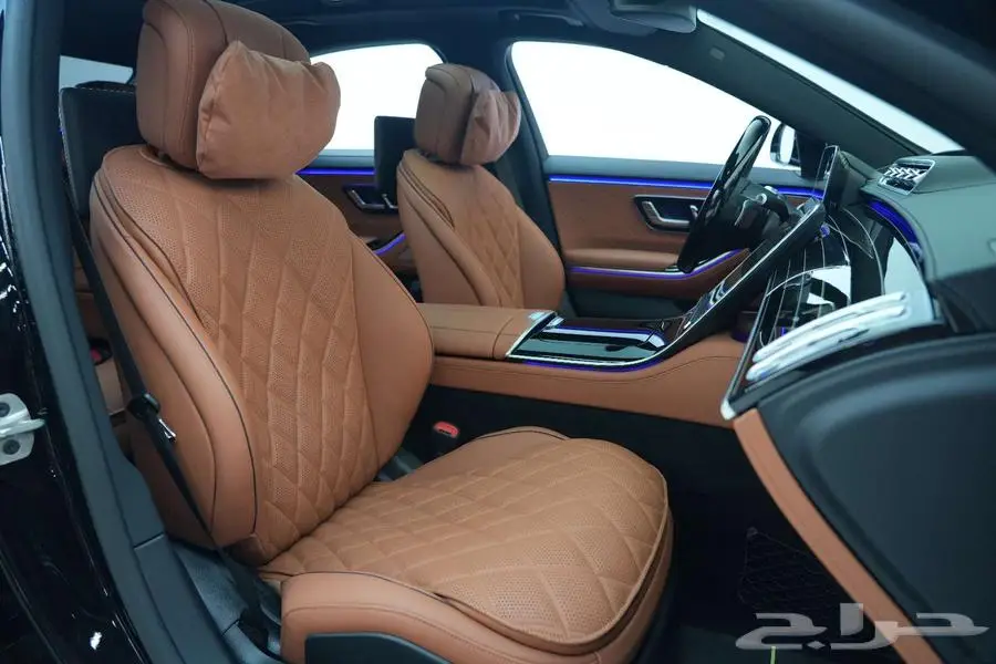 مرسيدس S 500 موديل 2025 أصفار خليجي أسود جملي 12
