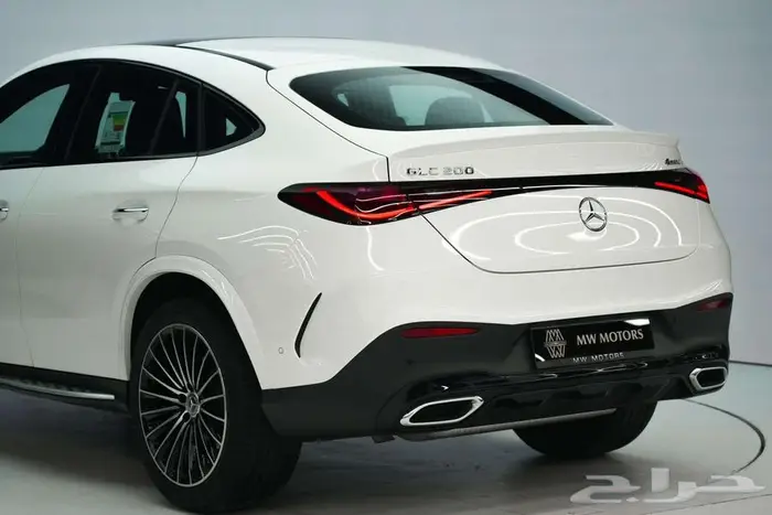 مرسيدس GLC 200 Coupe موديل 2025 أصفار خليجي أبيض جملي 5