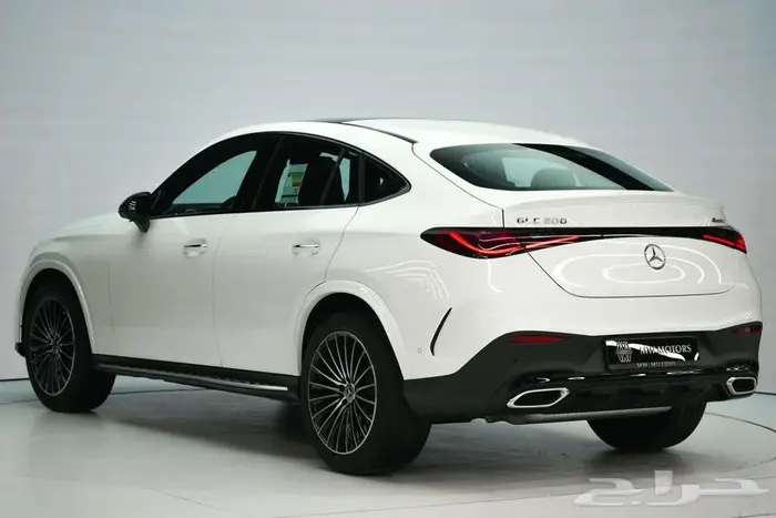 مرسيدس GLC 200 Coupe موديل 2025 أصفار خليجي أبيض جملي 3