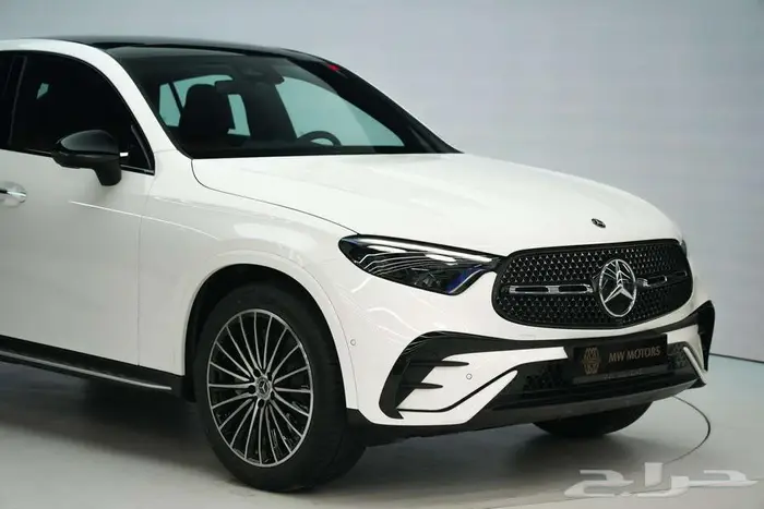مرسيدس GLC 200 Coupe موديل 2025 أصفار خليجي أبيض جملي 2