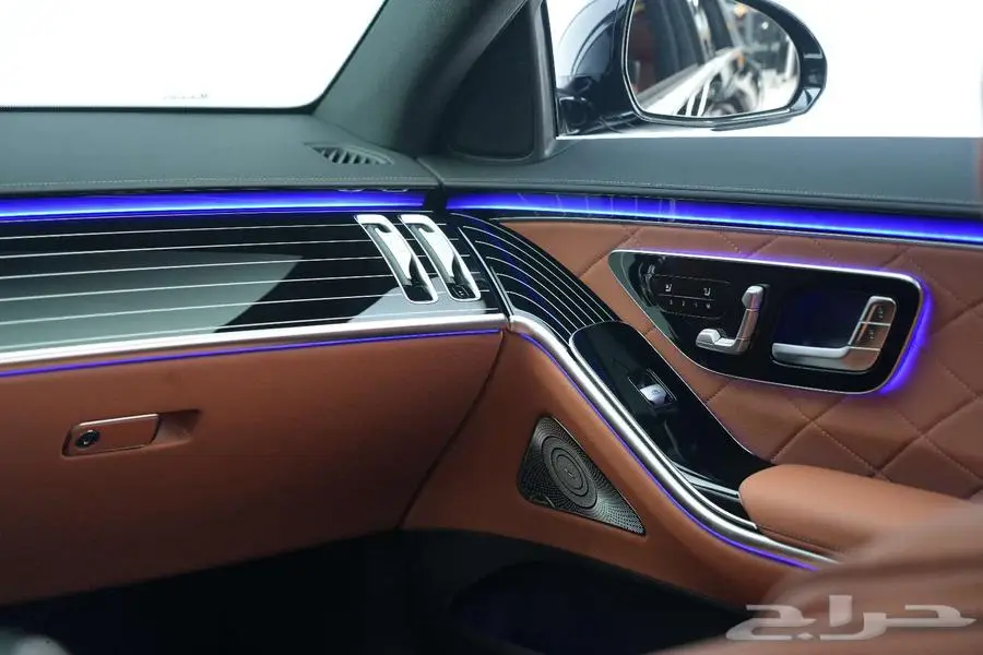 مرسيدس S 500 موديل 2025 أصفار خليجي أسود جملي 14