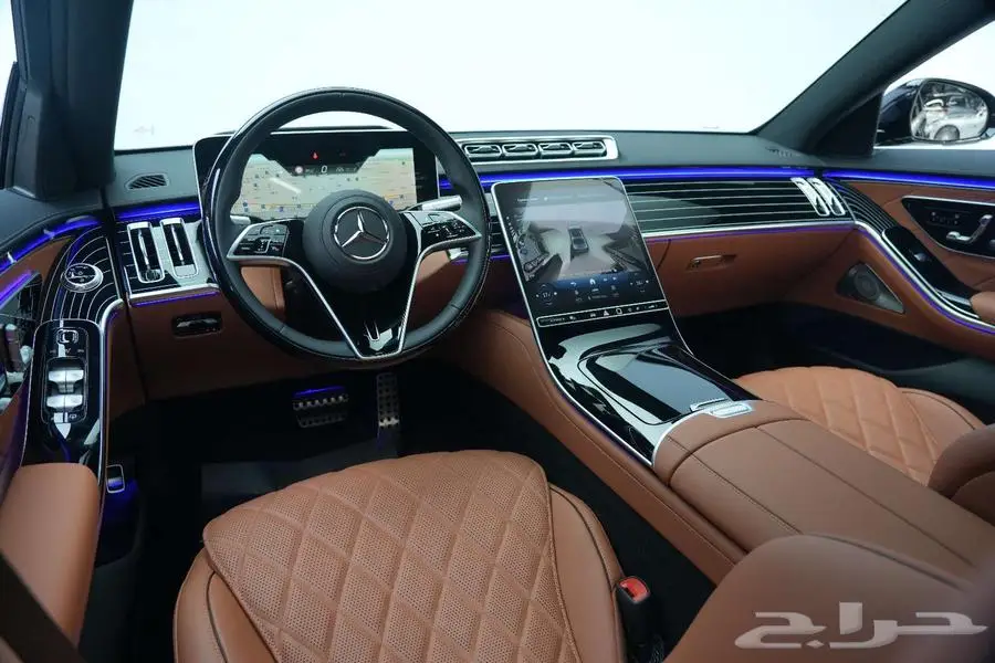 مرسيدس S 500 موديل 2025 أصفار خليجي أسود جملي 11