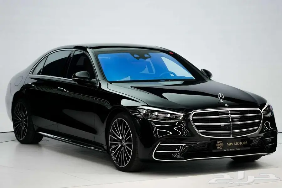 مرسيدس S 500 موديل 2025 أصفار خليجي أسود جملي 0