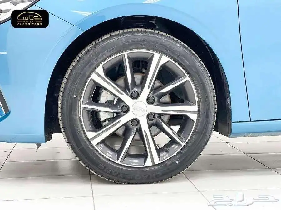 جيلي امجراند فل 2024- 48300 ريال شامل الضريبة عرض خاص أزرق 3