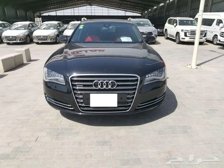 اودي A8 L موديل 2013 اللون اسود 0