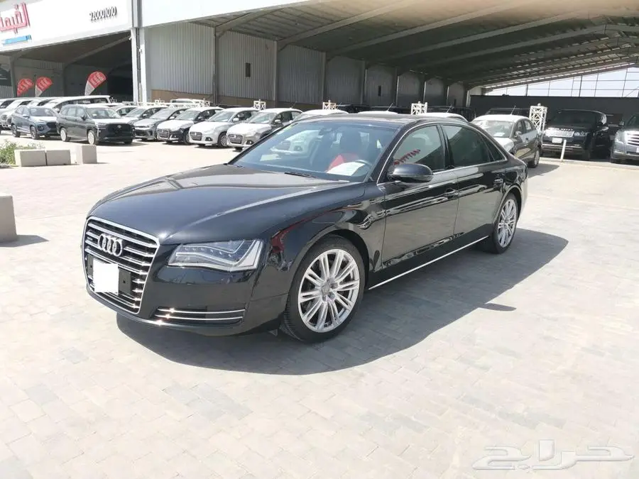 اودي A8 L موديل 2013 اللون اسود 1