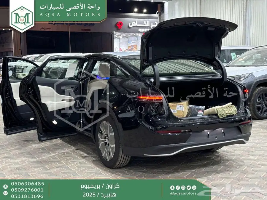 كراون بريميوم اسود 2025 اقل سعر كاش واقساط 5