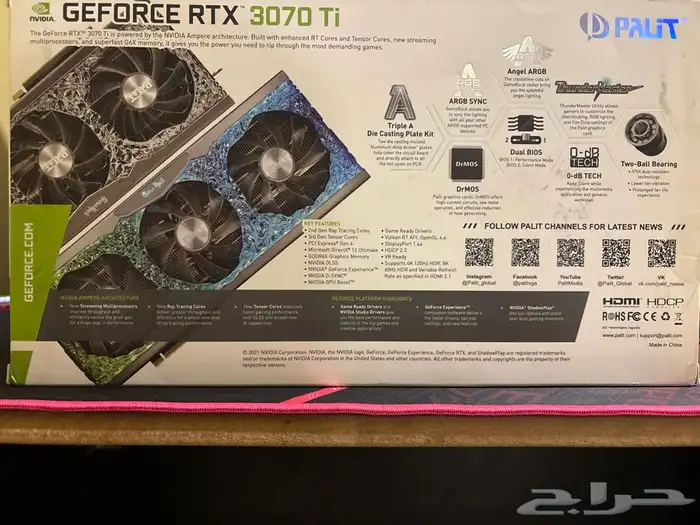 كرت شاشة 3070 TI للبيع GPU 1