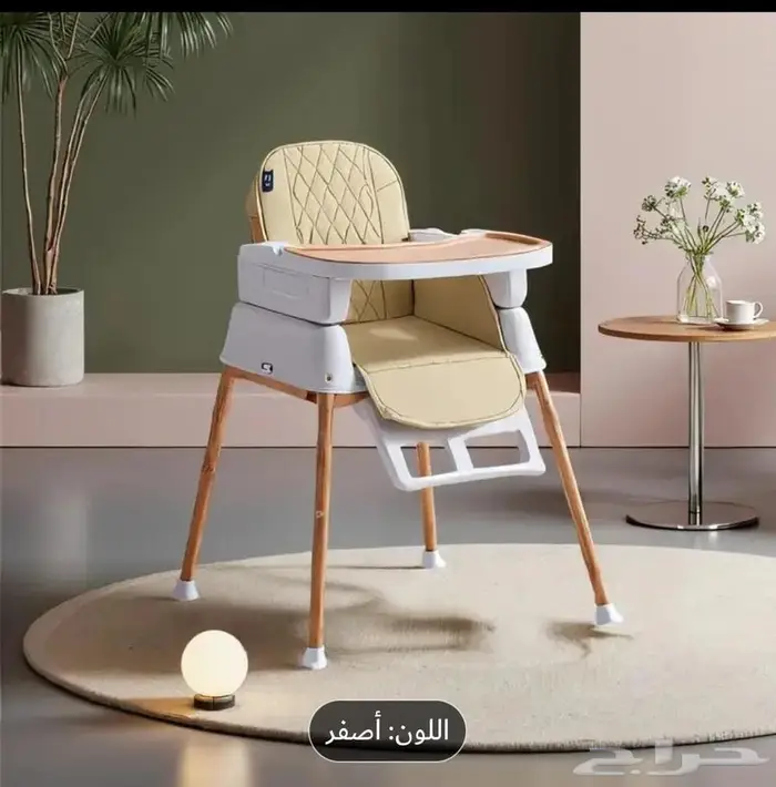 كرسي طعام للأطفال 3في1قايل للتحويل 1
