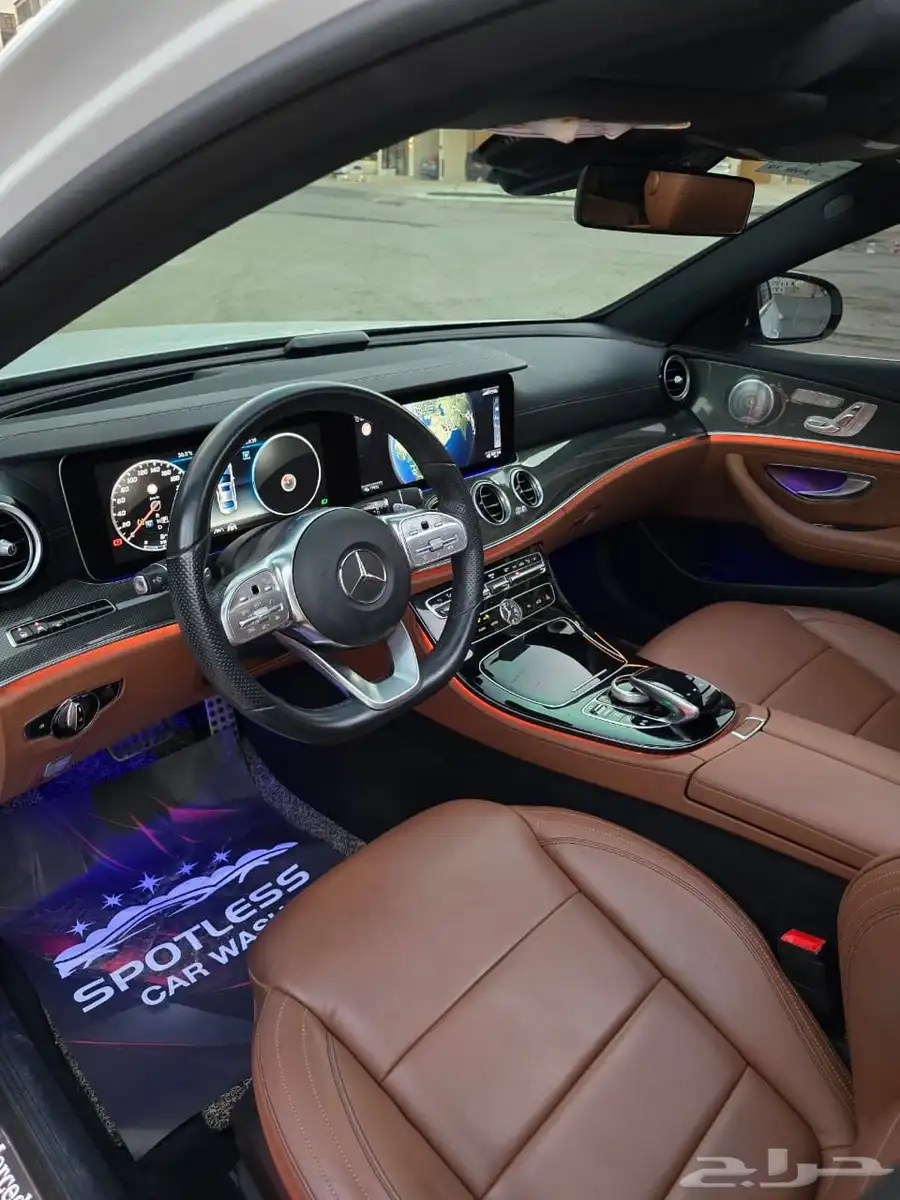 مرسيدس E350 2020 AMG KIT نظيف أعلى فئة 7