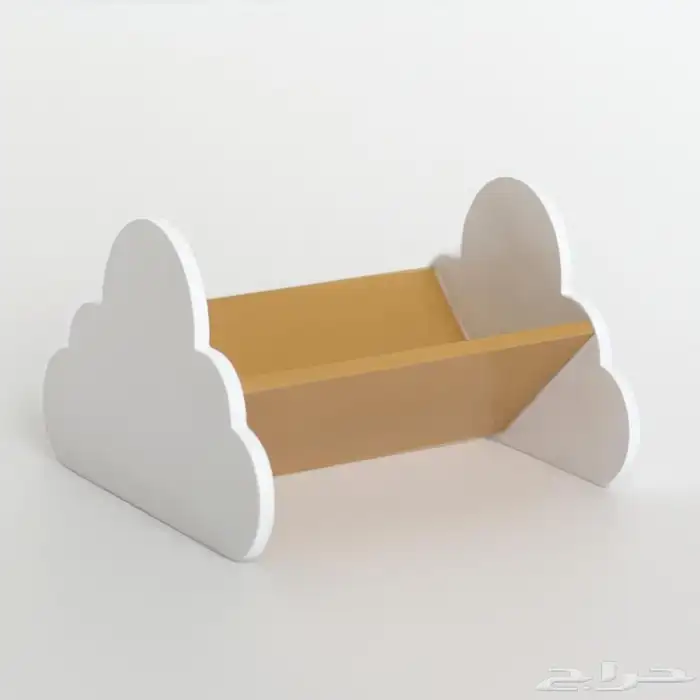 رف كتب على شكل سحاب للاطفال 1