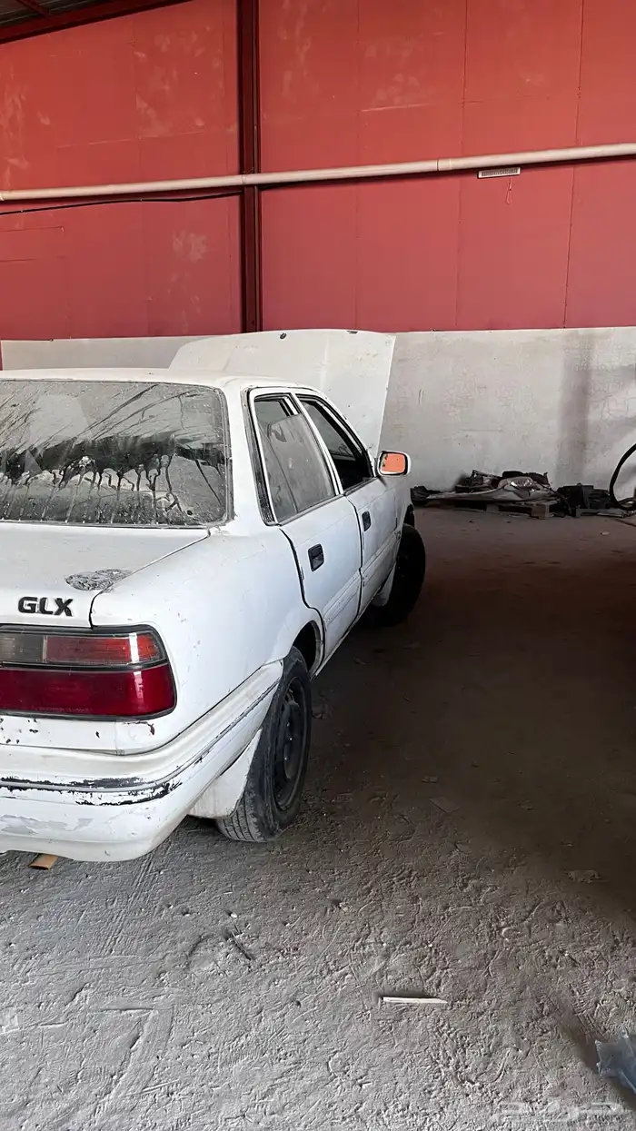 كورلا 1992 بيع قطع غيار تشليح قير مكينه على الشرط 4