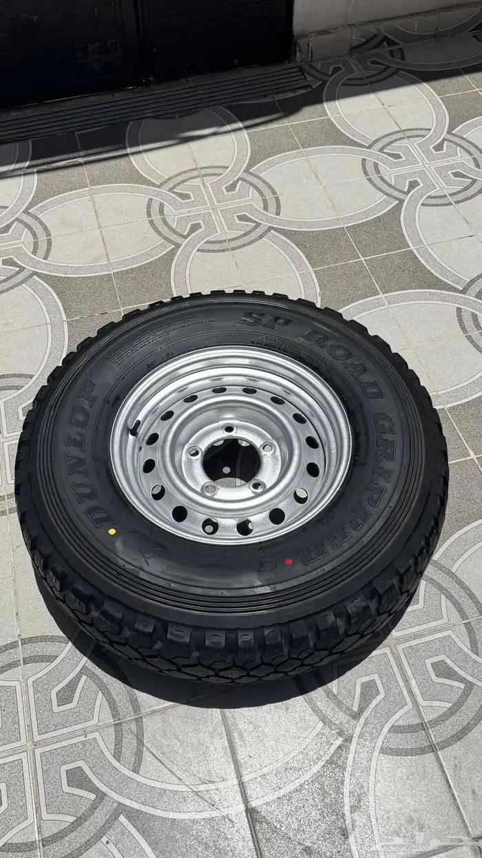 جنوط هلل 6 ونص مع كفرات دنلوب مضلع 12